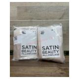 Two Satin Beauty Pillowcases