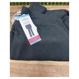 Black Knit Lounge Pants, Large