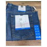 Straight Fit Denim Jeans 38x30