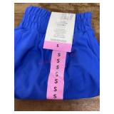 Blue Activewear Shorts, Size Small