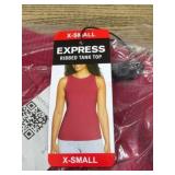 Express Ribbed Tank Top, Size X-Small