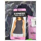 Express Ribbed Tank Top, Size Small