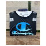 Champion Youth XS Black Short-Sleeve Shirt