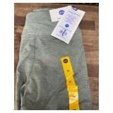 Heather Green Bike Shorts, Size M