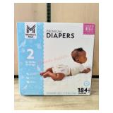 184 Size 2 Infant Diapers