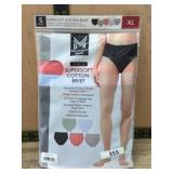 5-Pack Supersoft Cotton Briefs, Size XL