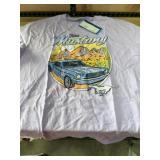 Purple Ford Mustang Graphic T-Shirt