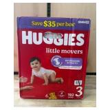 Huggies Little Movers Size 3 Diapers