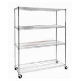 Seville Classics MEGA RACK 4-Tier NSF Steel Wire
