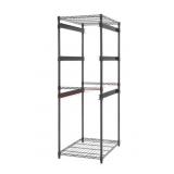 5-Tier Storage Tote Rack, 23.2"W x 31"D x 69.5"H