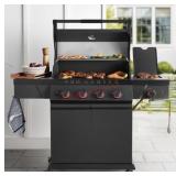 Pro series 4 burner gas grill