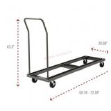 Alera Metal Chair/Table Cart, 600 lbs. Capacity,