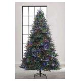 7.5 pre lit bristle fir tree