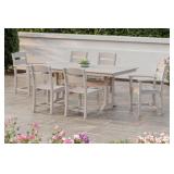 POLYWOOD Gulf Shores Farmhouse Trestle Dining