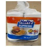 Hefty Supreme 8.75-Inch Paper Plates, 250 Ct