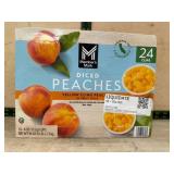 24-Cup Pack of Diced Peaches in Fruit Juice