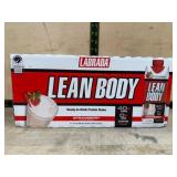 Labrada Lean Body Protein Shake, Strawberry Flavor