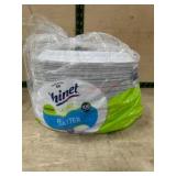 Pack of 100 White Paper Platters