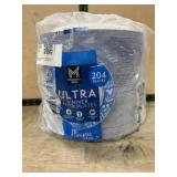204-Count Ultra Dinner Paper Plates