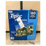 Ziploc Freezer Bags, 160 Half-Gallon Capacity