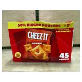 Cheez-It Original Baked Snack Crackers, 45 Pouches