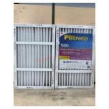 3M Filtrete 1550 Air Filters 16x25x4, Set of 2