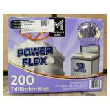 200 Tall Kitchen Bags with Drawstring