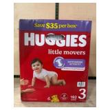 Huggies Little Movers Size 3 Diapers