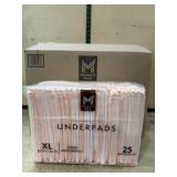 XL Disposable Underpads, 100-Count