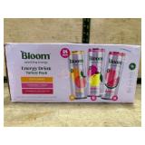 Bloom Sparkling Energy Drink Variety Pack, 18-Pack