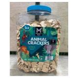Plastic Container of Animal Crackers