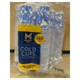 Pack of 360 Paper Cold Cups, 9 oz