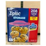 Ziploc 208-Count Storage Gallon Bags