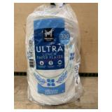 Pack of 300 Ultra Lunch Paper Plates