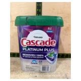 Cascade Platinum Plus Dishwasher Pods, 82 Count