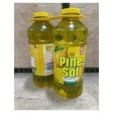 Two Bottles of Lemon Fresh Pine-Sol Cleaner