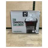 220 Commercial Trash Can Liners, 50 Gallon