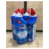Clorox Toilet Bowl Cleaner with Bleach, Pack of 5