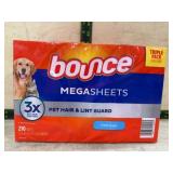 Bounce MegaSheets Pet Hair & Lint Guard