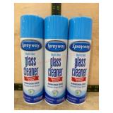 Sprayway Glass Cleaner, Pack of Three