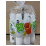 Pack of 300 Translucent 12 oz Cups