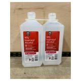 Two 32-Ounce Bottles of 91% Isopropyl Alcohol