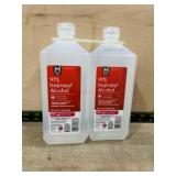 Two Bottles of 91% Isopropyl Alcohol
