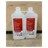 Two Bottles of 91% Isopropyl Alcohol