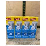 Glad Small Trash Bags with Febreze, 104-Count