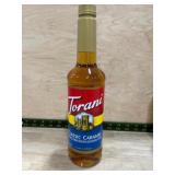 Torani Classic Caramel Flavored Syrup Bottle