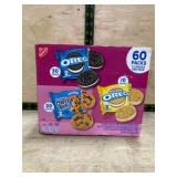 Variety Pack of Oreo and Chips Ahoy! Cookies