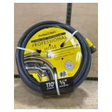 Gray Professional Garden Hose, 110 ft
