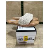 Steve Madden Size 8 Crochet Slide Sandals