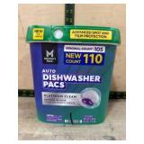 Dishwasher Detergent Pacs, 110 Count